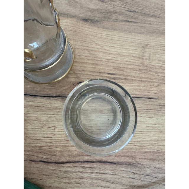 Vintage Armagnac Bottle with Eagle Motif, in Worn conditions. Designed 1970 to 1979