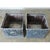 Gray Pair of English 19th Century Solid Lead Box Planters For Sale - Image 8 of 12
