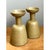 Tan Vintage Modernist Ceramic Candle Holders For Sale - Image 8 of 12