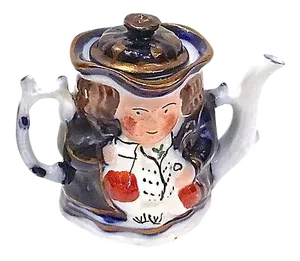 Antique British Gentleman Teapot