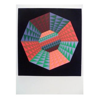 Victor Vasarely, Heisenberg, 20th Century, Silk-screen For Sale