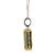 10.52 Carat Forrest Green Tourmaline Emerald Cut 18k Gold Pendant Necklace For Sale - Image 4 of 9