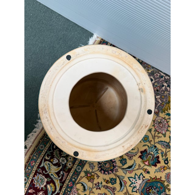 Ombre Ceramic Garden Stool For Sale - Image 12 of 12