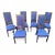 Mastercraft Attributed Dining Chairs - Set of Six 6 by Bernhard Rohne For Sale