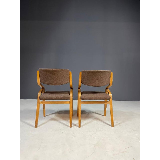 1970s Set of Armchairs by Ludvík Volák for Dřevopodnik Holešov, 1970s For Sale - Image 5 of 18