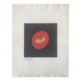Hans Arp, Soleil Recerclé, 1966, Wood Engraving For Sale