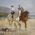 This Heywood Hardy equestrian print of a couple riding horseback on the beach is a beautiful piece of artwork for your...