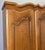 Vintage French Louis XVI Style Carved 4-Door Armoire For Sale - Image 5 of 13