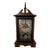 Functional 19th-C. Wm. L. Gilbert "Chromo Time" Walnut Cottage Mantel Clock With Key For Sale