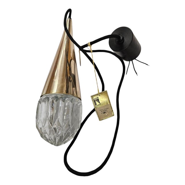 Vintage Cone Pendant Lamps from Kaiser Leuchten, 1970s, Set of 3 For Sale