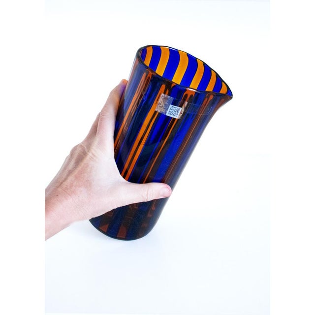 2000 - 2009 Modern Carafe by Maryana Iskra for Ribes the Art of Glass, 2004 For Sale - Image 5 of 13