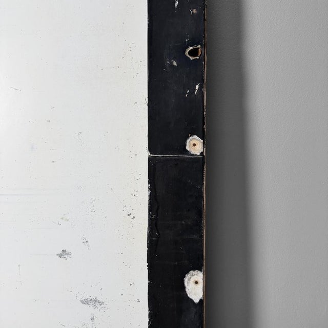 Vintage Japanese Wooden Sliding Door, 1920s For Sale - Image 9 of 11