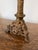 Rococo Vintage Ornate Brass Candle Holders | Pair of Antique Candle Stands- Rococo Style For Sale - Image 3 of 5