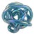 Large Glass Twisted Braided Abstract Sculpted Art Form For Sale
