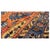 Antique Persian Lilihan Wool 11x20 Red, Black, Ivory & Blue Handmade Area Rug #9902643 For Sale - Image 10 of 13