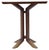 Vintage Rectangular Oak Occasional Table, 1920 For Sale - Image 4 of 8
