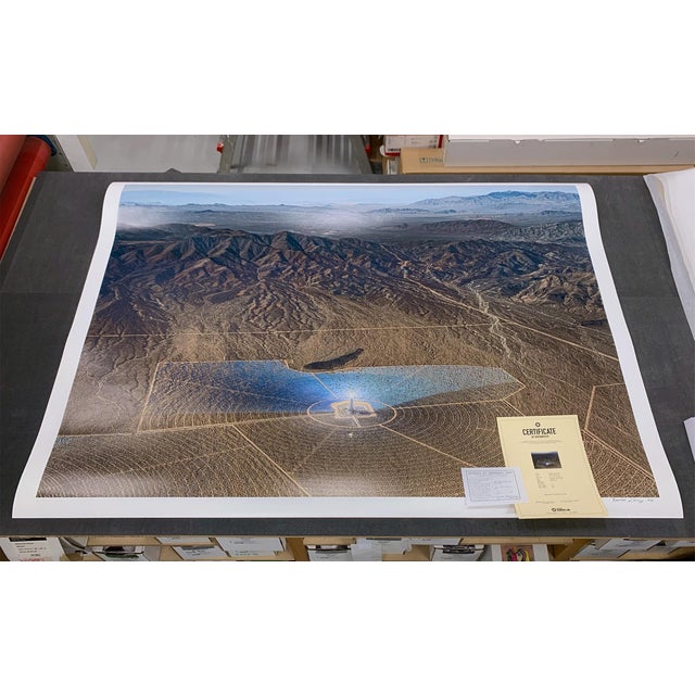 Contemporary "AV_Solar_Plants_016" Contemporary Limited Edition Fine Art Photograph by Bernhard Lang For Sale - Image 3 of 9