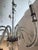 1990s Myran Allan Luxury Lighting Modern Clear Glass Williamsburg Chandelier For Sale - Image 5 of 5