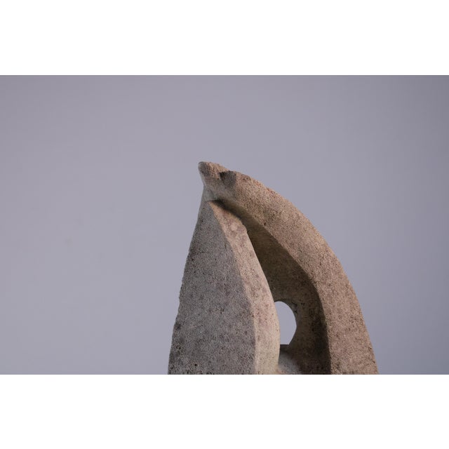 Brutalist Abstract Biomorphic Sculpture, 1960s, Concrete For Sale - Image 18 of 18