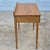 Wood 1950s Raymond Loewy for Mengel MCM Petite Oak Desk Vanity Console Table For Sale - Image 7 of 15
