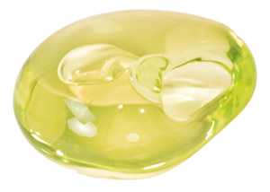 Amorphous Object in Uranium Glass by Antonio Da Ros for Cenedese, Italy, 1960