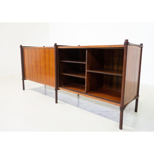 Mid-Century Sideboard in the style of Hiroshi Fukuoh for Gavina, 1960s For Sale - Image 9 of 11