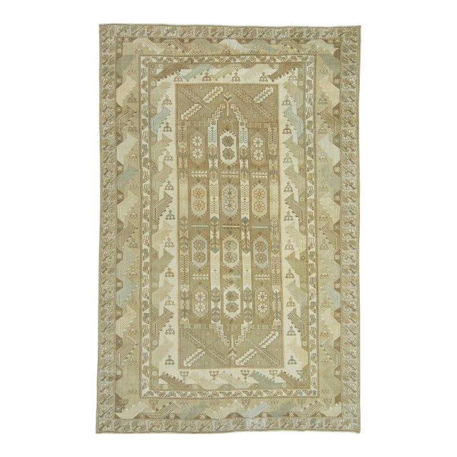 Turkish Vintage Rug 6'6" x 10'2" #20577 For Sale