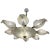 Chandelier attributed to Venini, Murano, 1940s For Sale - Image 15 of 15