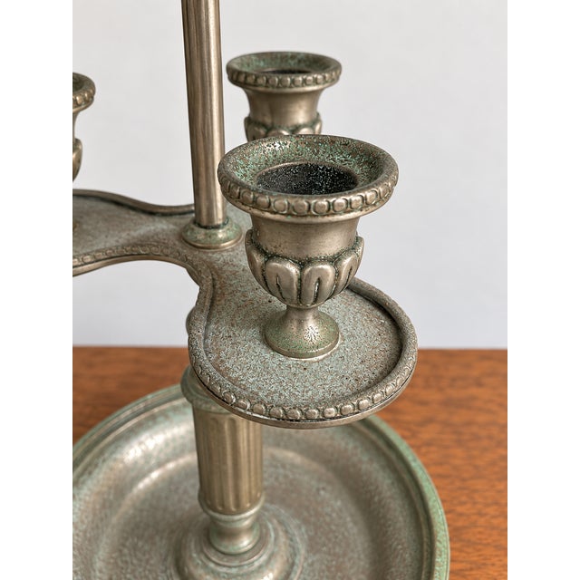 Baroque Vintage Bouillotte Style Lamp For Sale - Image 3 of 11