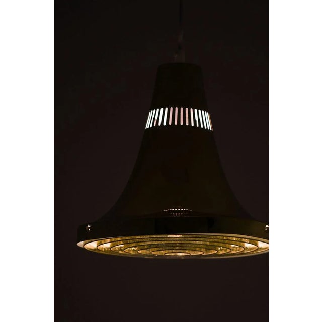 Ceiling Lamp in Brass by Hans-Agne Jakobsson, 1960s For Sale - Image 3 of 7