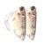 Pair of Pink Owl Lumbar Pillows For Sale - Image 4 of 6