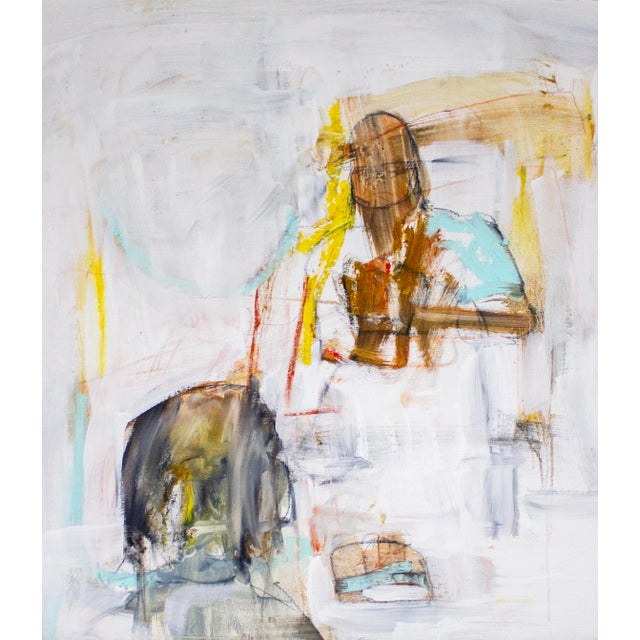 Contemporary "An Unreciprocated Libation" Original Painting by Brian Jerome For Sale - Image 3 of 3