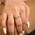 Round Cut Yellow Sapphire Diamond Bypass Ring in 18k Solid Gold Size 7 For Sale In New York - Image 6 of 14
