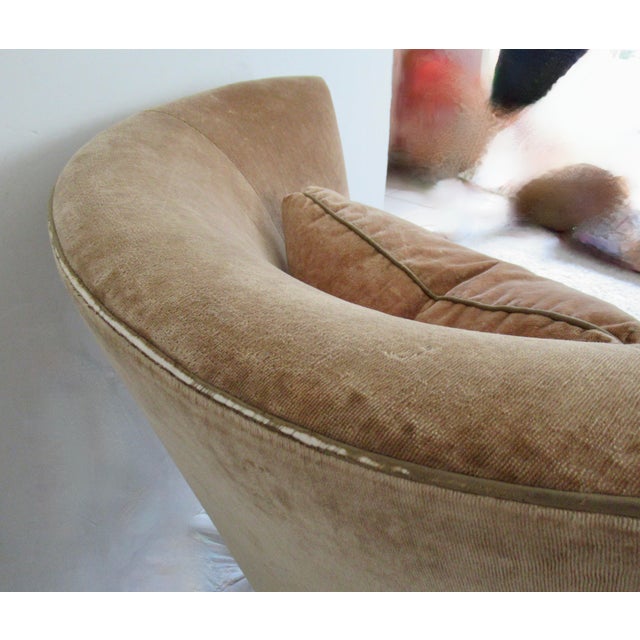 C.2000's Donghia "Geneva," Coll. Club Chairs With Donghia "Bravo," Textile Cotton-Velvet -Pair For Sale - Image 18 of 18