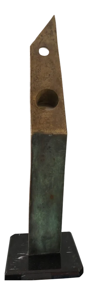Enrique "Sebastian" Carbajal (Born 1947) Modernism Bronze Sculpture