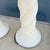 Postmodern Twisted Cream Textured Plaster Table Lamps - A Pair For Sale In West Palm - Image 6 of 6