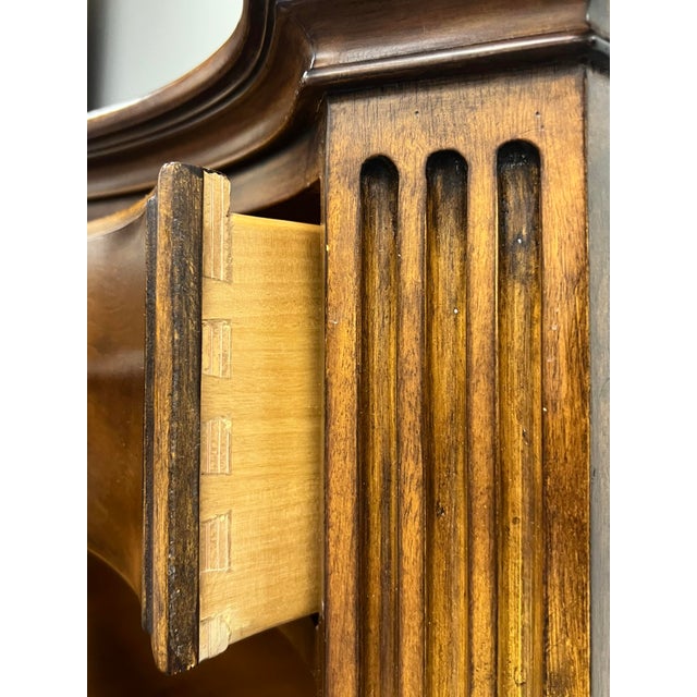 2000 - 2009 Ethan Allen Cherry Tuscany Nightstand For Sale - Image 5 of 10