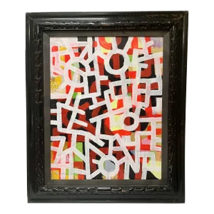 2010 Modern Abstract Oil Painting by Rene Rodriguez
