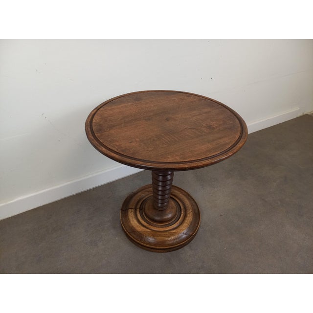 Vintage Brutalist Pedestal Table, 1950s For Sale - Image 10 of 18