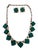 Mid-Century Modern Vintage Coro Necklace and Earring Set For Sale - Image 3 of 7