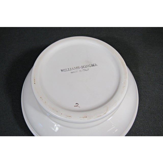Antique Williams-Sonoma White Italian Large Soup Tureen, 130 Oz For Sale In Austin - Image 6 of 11