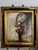 Late 20th Century (c1980s) painting on canvas of a jump roping girl, signed J. Roybal. Features vivid colors against an...