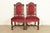 Victorian R. J. Horner Style Antique Renaissance Revival Carved Walnut Side Chairs or Dining Chairs | Pair For Sale - Image 3 of 14