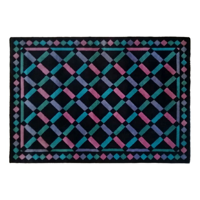 Vintage Arlequine Rug from Missoni, 1980s For Sale