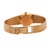 1970s Vintage Rolex Precision 22m 18k Gold Champagne Dial Manual Wind Watch For Sale - Image 5 of 11