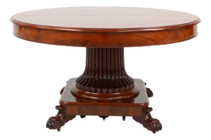 English Victorian Extendable Dining Table, 1830s