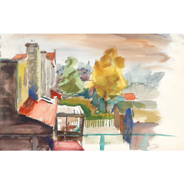 Looking out over the rooftops, Eve Nethercott's view of the city from a high-rise balcony is a stunning example of the...
