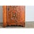 An 18th century painted wardrobe from northern Italy, displaying a particular Tyrolean-Germanic folk art style of marriage...