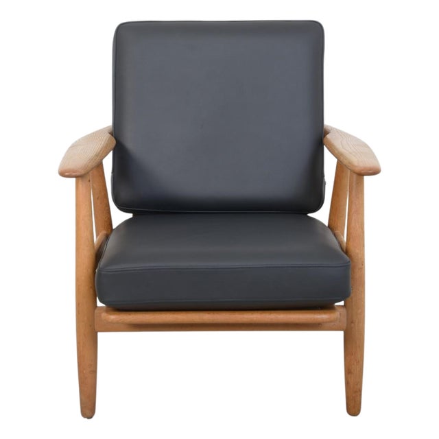 GE240 Cigar Chair in Oak by Hans J. Wegner, 1980s For Sale