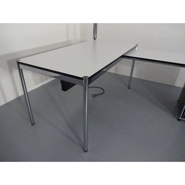 Large Desk by Fritz Haller and Paul Schärer for USM Haller, Switzerland, 1990s For Sale - Image 13 of 18